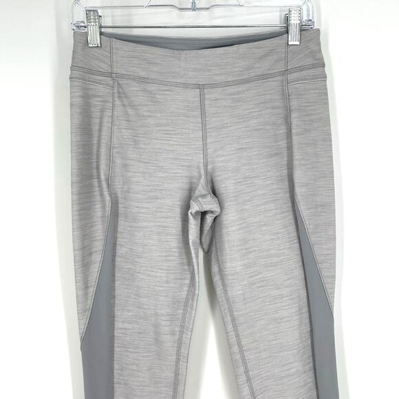 Lululemon Straight To The Studio Pant Reversible Slub Denim Silver Size 8 - Picture 4 of 9